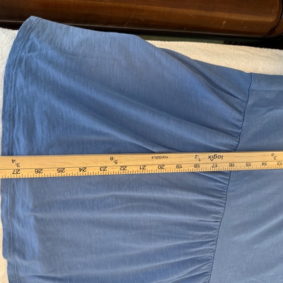 J Jill Women's XL Long Sleeve Medium-Powder Blue Long Sleeve Top - Picture 6 of 8